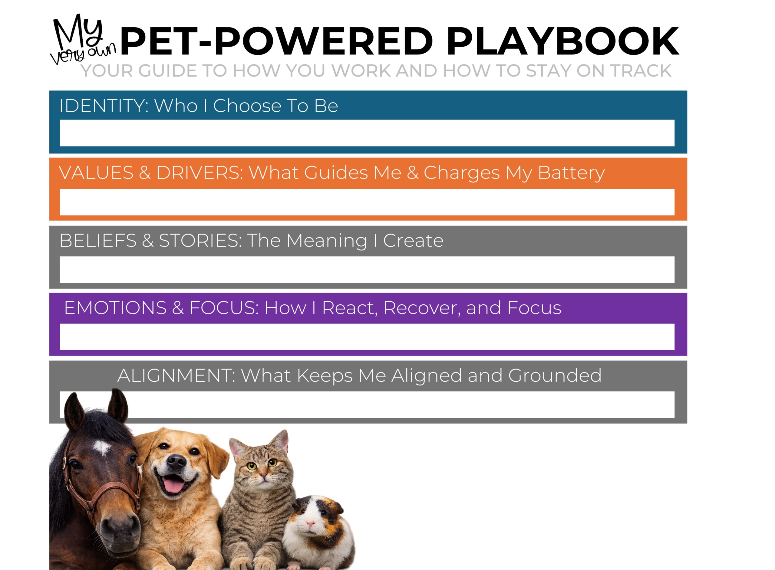 My Very Own Pet-Powered Playbook